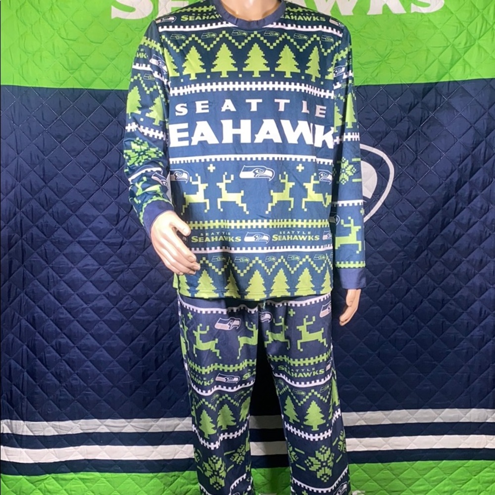 🎁 Seahawks NWOT 2pc Pj lounge set Size L